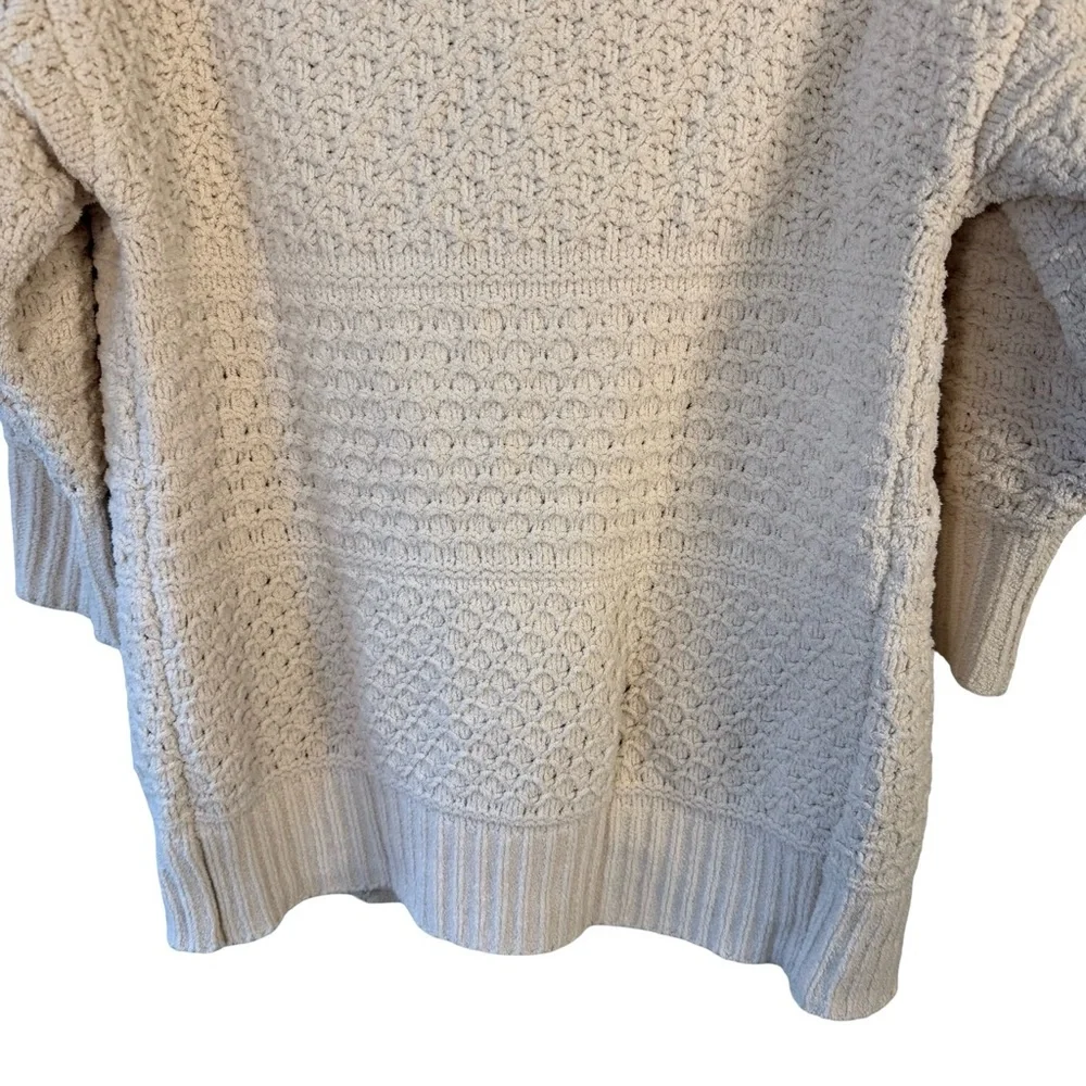 moon & madison Cream Textured Cardigan Size XXS Neutral Minimalist Cozy - Picture 11 of 11
